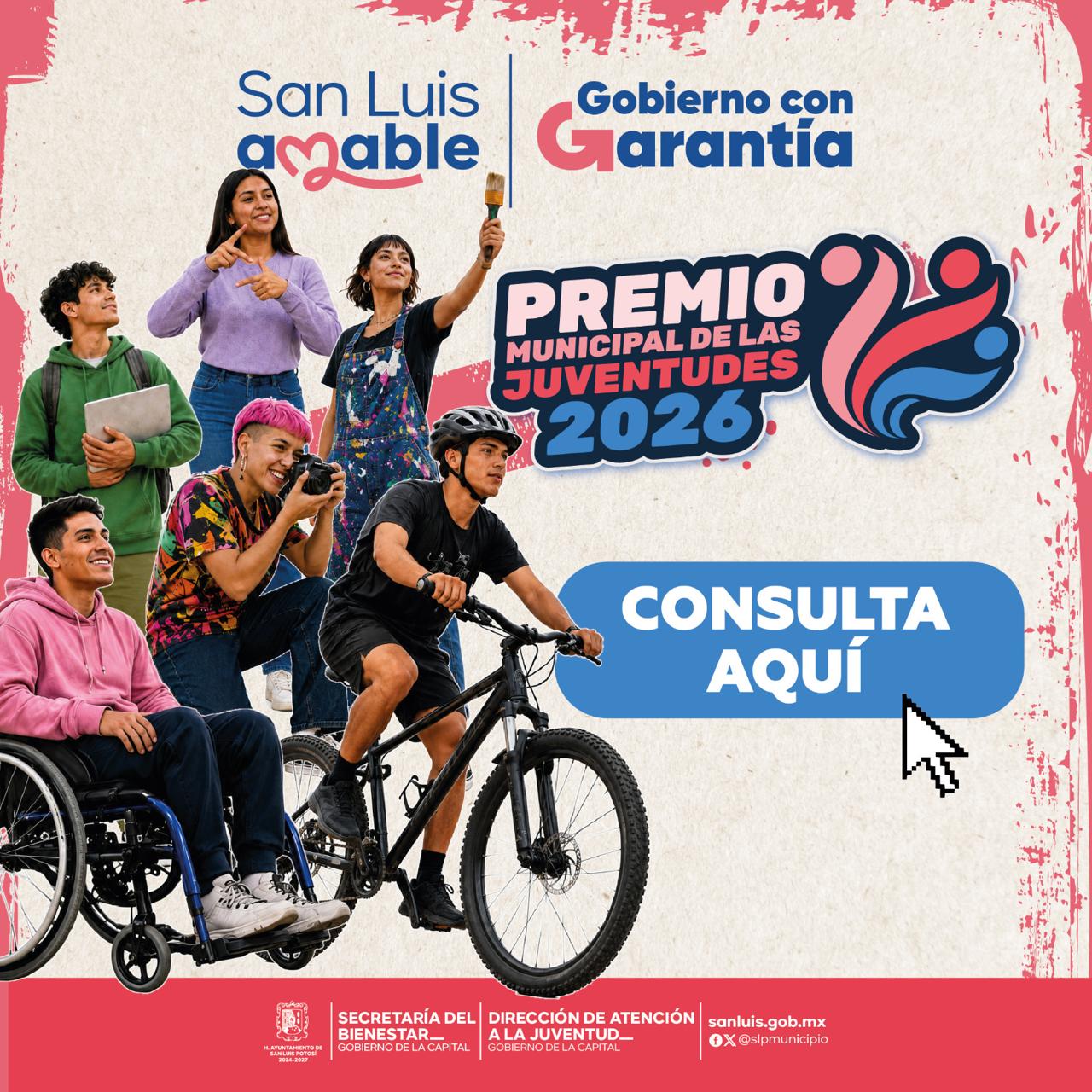 CONVOCATORIA PREMIO DE LAS JUVENTUDES 2026